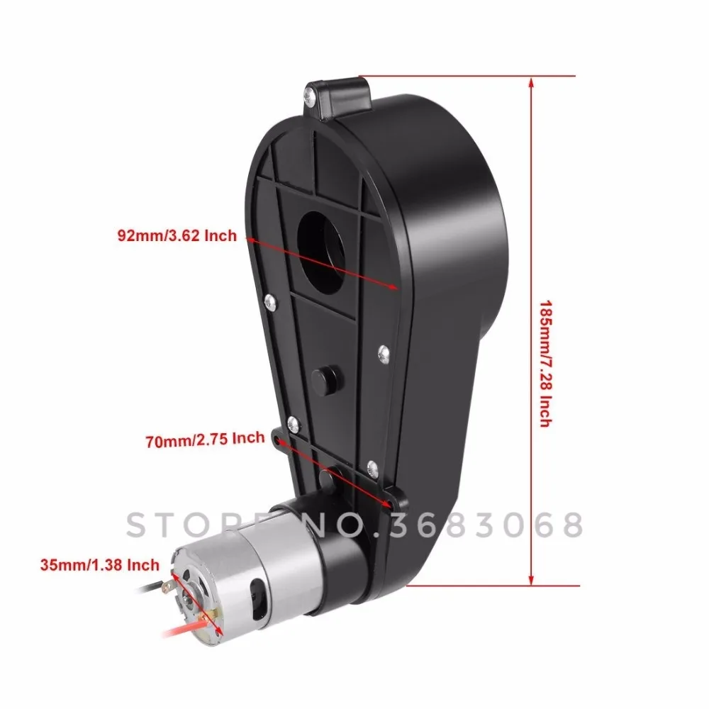 550 Детский электромобиль Шестерни коробка с мотором, 12V 6V мотор с Шестерни коробка, Детская Езда на машине детское транспортное средство Запчасти для авто