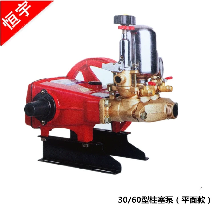 Agricultural garden 21/26/40/60 dump free butter three cylinder plunger pump spray gasoline head | Инструменты