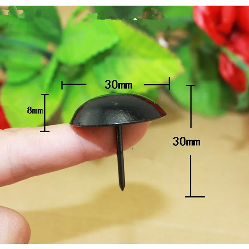 Refiined круглый декоративное чугунное мебельные гвозди заклепки диван кресло