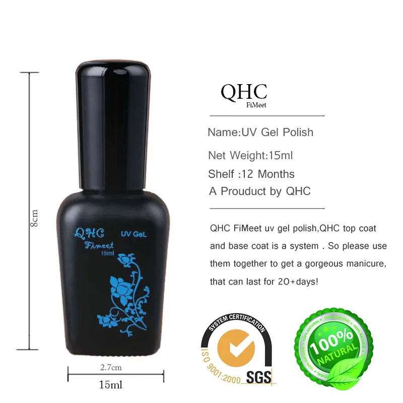 2017 Горячей Продажи УФ Top Coat + Базовый Слой Основой для гель Для Ногтей довершение 30