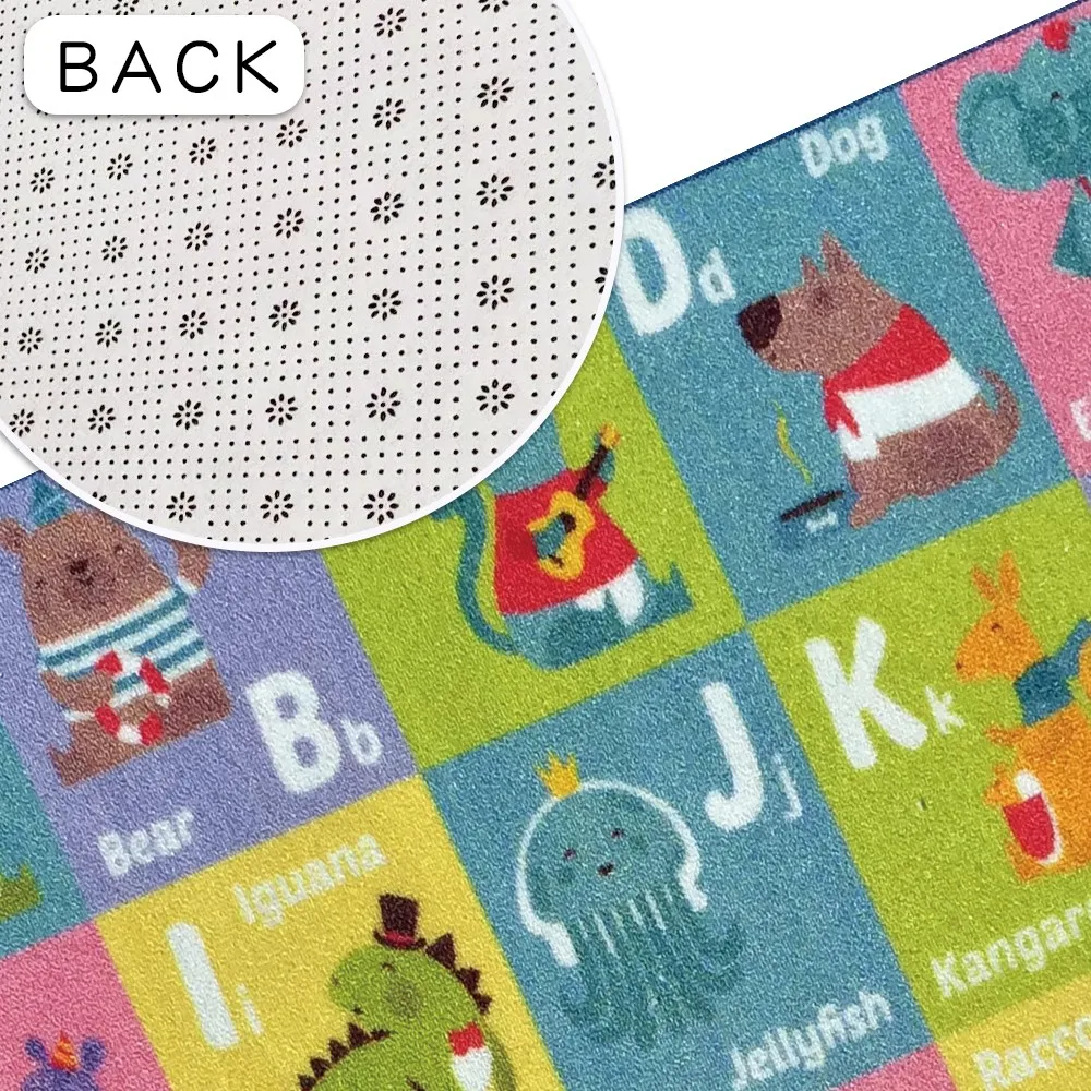 Children Education Collection Animal Numbers and Shapes Educational Rug Kid Play Safety Area Carpet Mat Home Decoration 80x150cm | Дом и сад