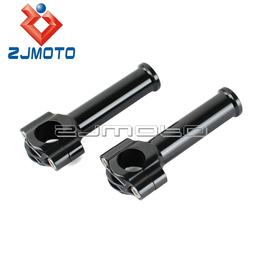 Черные подъемники на руль мотоцикла 1 дюйм стержни зажим для крепления Harley |