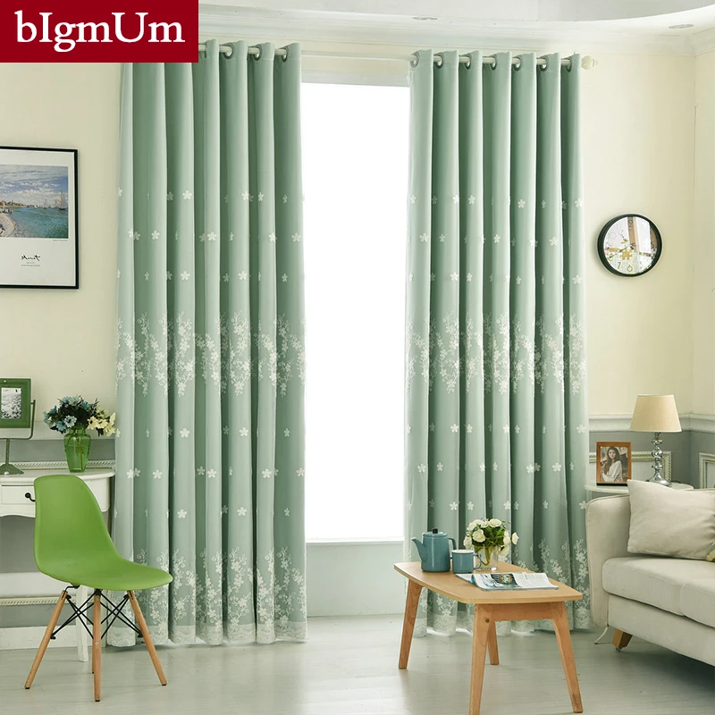 Оконные занавески в новом стиле для гостиной спальни светонепроницаемые оконные