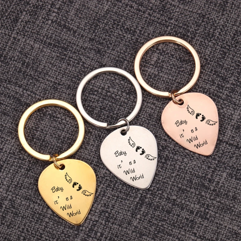 Набор ключей от гитары Baby Loss Memorial Gift аксессуары Брелоки для подвески на сумку