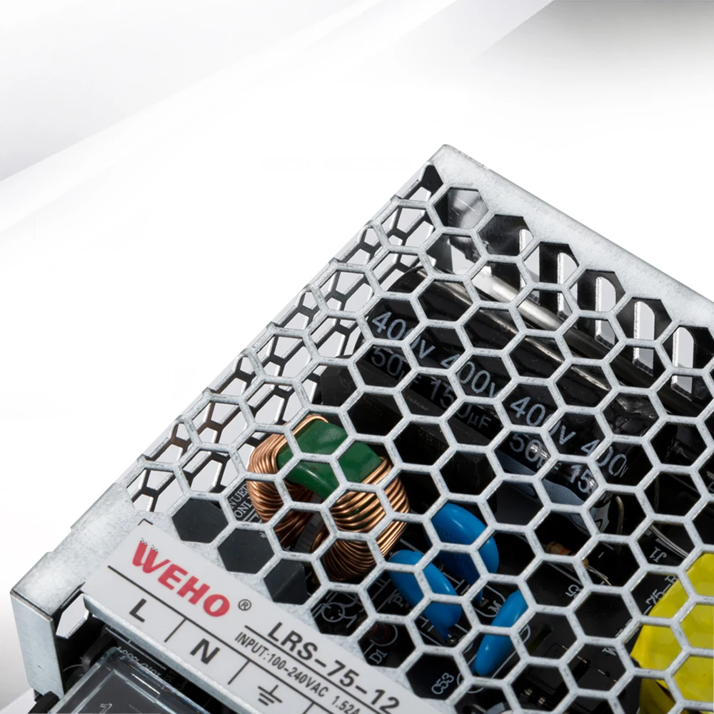 (LRS 75 36)WEHO 110/220v ac/dc одиночный выход 75w 36v 2.1a импульсный источник питания|switch power|switching