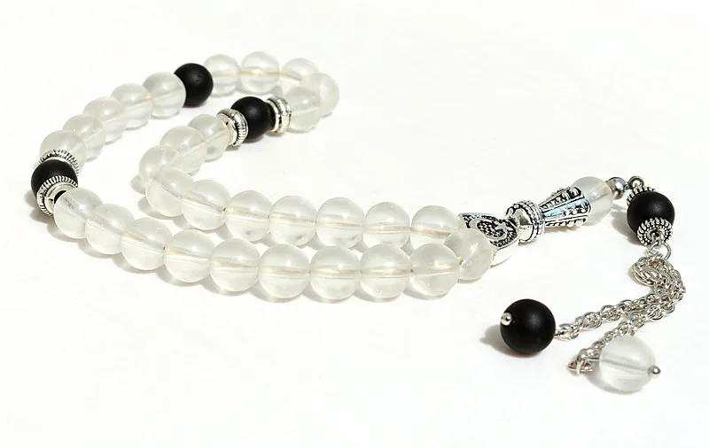 8 мм белые матовые бусины с очаровательной круглой формой 33 молитвенные