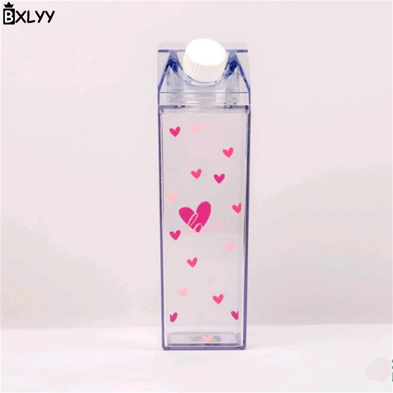 BXLYY 1 шт. молочная коробка вишневый цвет клубника бутылка для воды кемпинг Спорт