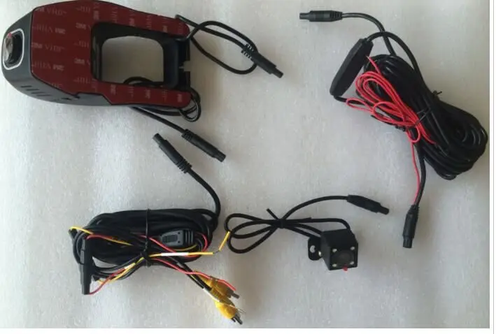 Двухканальный автомобильный wifi видеорегистратор мобильный телефон