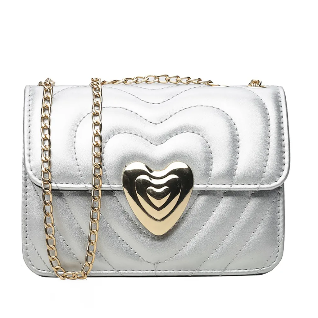 Модные однотонные новые элегантные женские сумки через плечо с цепочкой Джокер