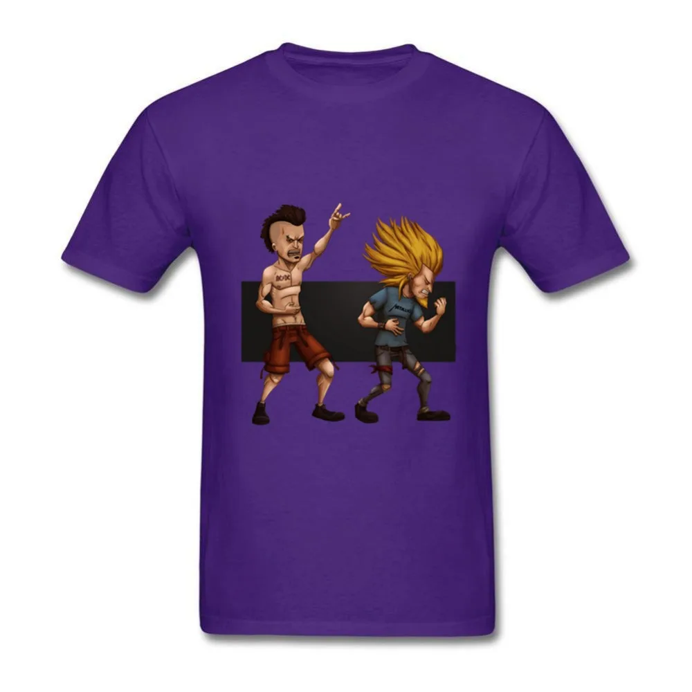Новая модная футболка с короткими рукавами для мужчин принтом Beavis and Butthead