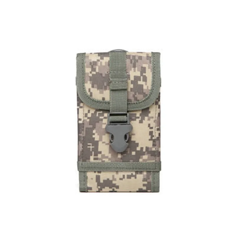 ACU camo Многофункциональный водонепроницаемый армейский тактический Молл сумка сотовый телефон Смартфон поясная сумка спортивный корпус форма D пряжка#297734 - Цвет: ACU camo