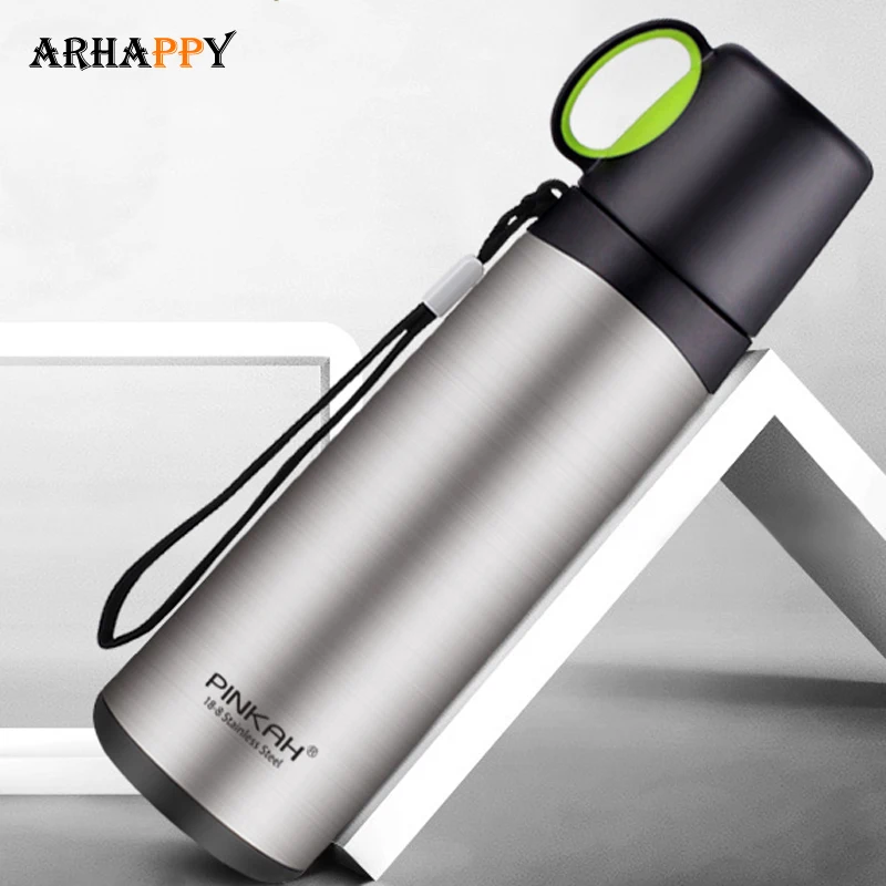 Фирменный термос с вакуумной изоляцией бутылка из нержавеющей стали двойными