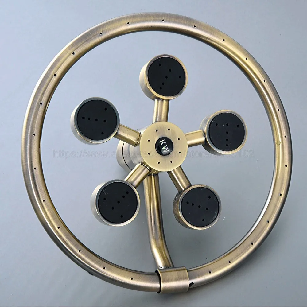 Дождевая Лейка для душа zsh256 7 дюйма с бронзовой отделкой|Душевые насадки| |