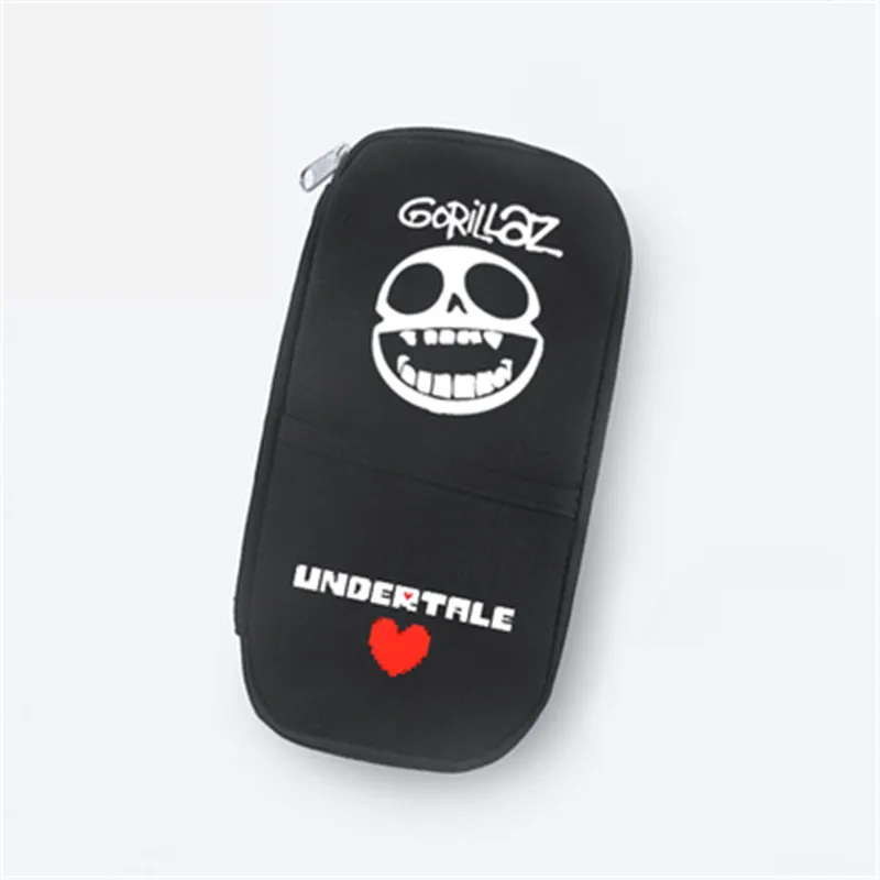 Undertale Sans игра Длинный кошелек на молнии кошелек Карандаш Чехол школьные принадлежности сумки студенческая сумка подарок для мальчиков и девочек