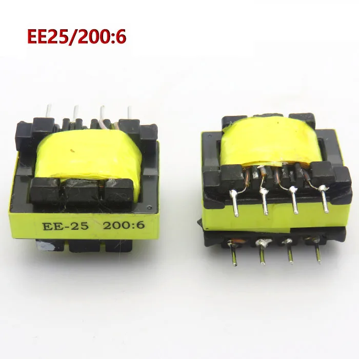 Сварочный аппарат трансформатор EE25 200:6 для ZX7/WS/LGK инвертор Вспомогательный силовой трансформатор, Высокочастотный импульсный, 8 футов