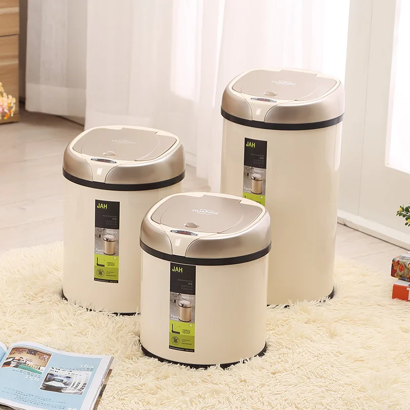 2018 Индуктивный Тип мусорный бак Smart Сенсор дома Ванная комната свалку хранения