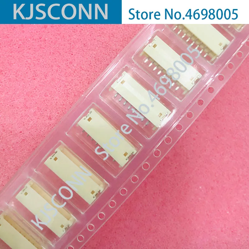 S8B ZR SM4A TF CONN HEADER SMD R/A 8POS 1 5 мм 8PIN разъемы новые и оригинальные Бесплатная