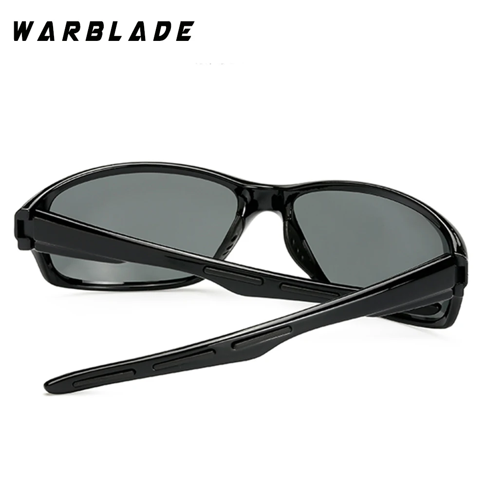 Солнцезащитные очки WARBLADE с градиентной оправой поляризационные для мужчин и