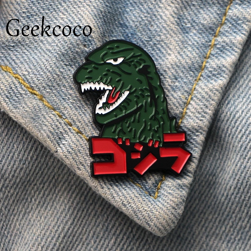 

Dinosaur Brooches for men women Pride Zinc Alloy Enamel Pins medal Cartoon Cute insignia For backpack clothes bag Badges J0061