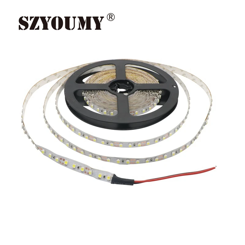 Гибкая светодиодная ленсветильник SZYOUMY SMD 2835 120Led/m 5M 600 12 В постоянного тока