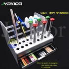 Mainframe коробка для хранения деталей Мобильный телефон обслуживание компонентов коробка Отвертка Пинцет ящик для инструментов аксессуары для обслуживания стойки