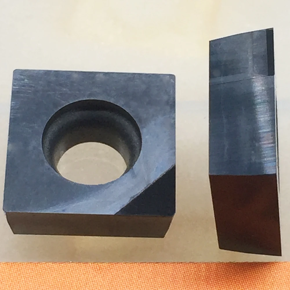 2pcs SCGW120404 PCD30 Insert Diamond blade tools Used for Aluminum Polycrystalline diamond PCD cnc | Инструменты