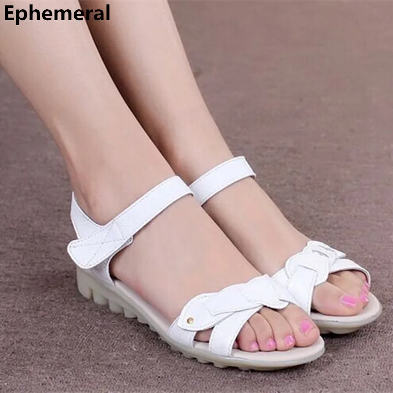 2020 Вьетнамки для женщин Лучшие продажи бант из натуральной кожи (4 12) женские