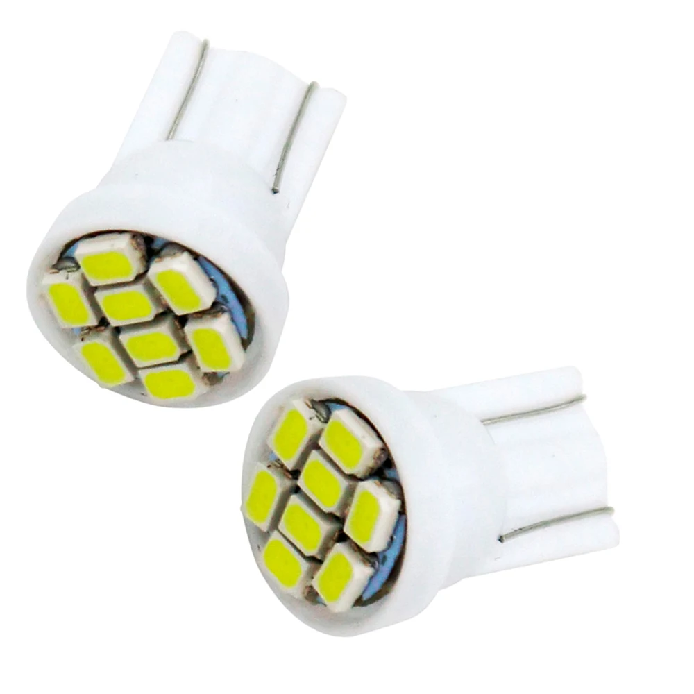 CJXMX 2 шт. T10 W5W 168 194 8 SMD 3020 Светодиодный светильник на танкетке 12 В Автомобильный