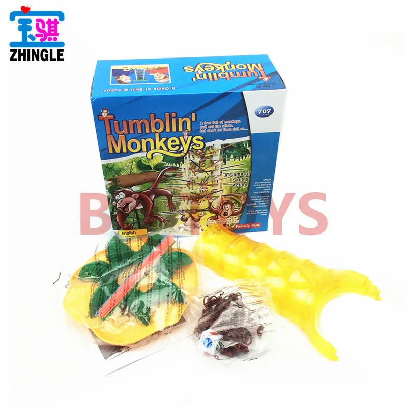 Интерактивные Настольные игры для родителей и детей падающие обезьяны семейные