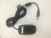 ПК USB Беспроводной игровой приемник-контроллер для xbox 360 тонкий черный 5 шт./лот |