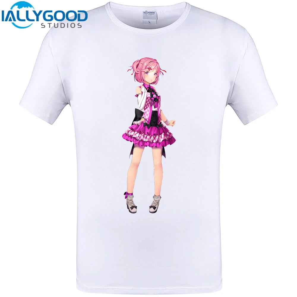 Doki литература клуб DDLC крутой дизайн для женщин мужчин печатных футболка Новое