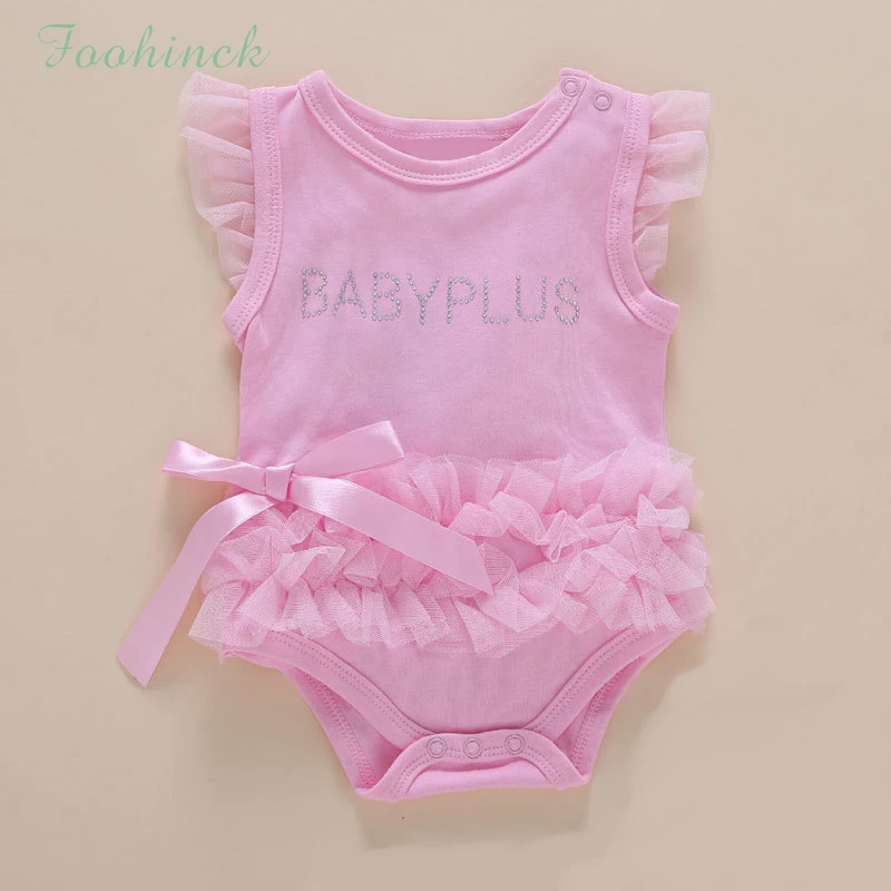 Детское боди комбинезон для младенцев короткое новорожденных комплект девочек с