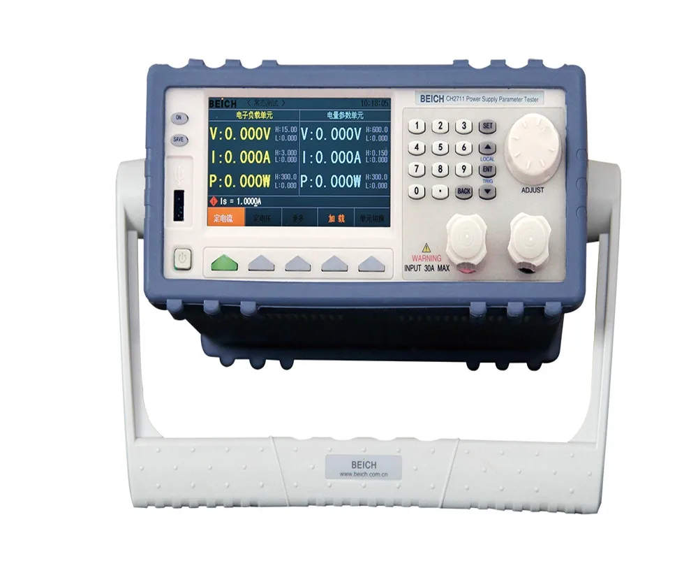

BEICH CH2711A Power Supply Paramerer Tester ,voltage 0 ~500V,Input current 0.1mA ~ 15A,Input power 150W