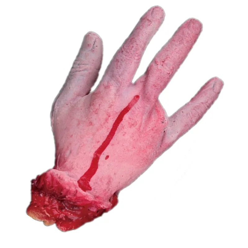 Хэллоуин реквизит ужасов игрушки спасательный Размер Кровавая рука дом с