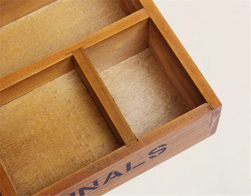 Wood Storage Boxes Household Decoration Natural Wooden Desktop Stprage Organizer Handmad Box | Дом и сад