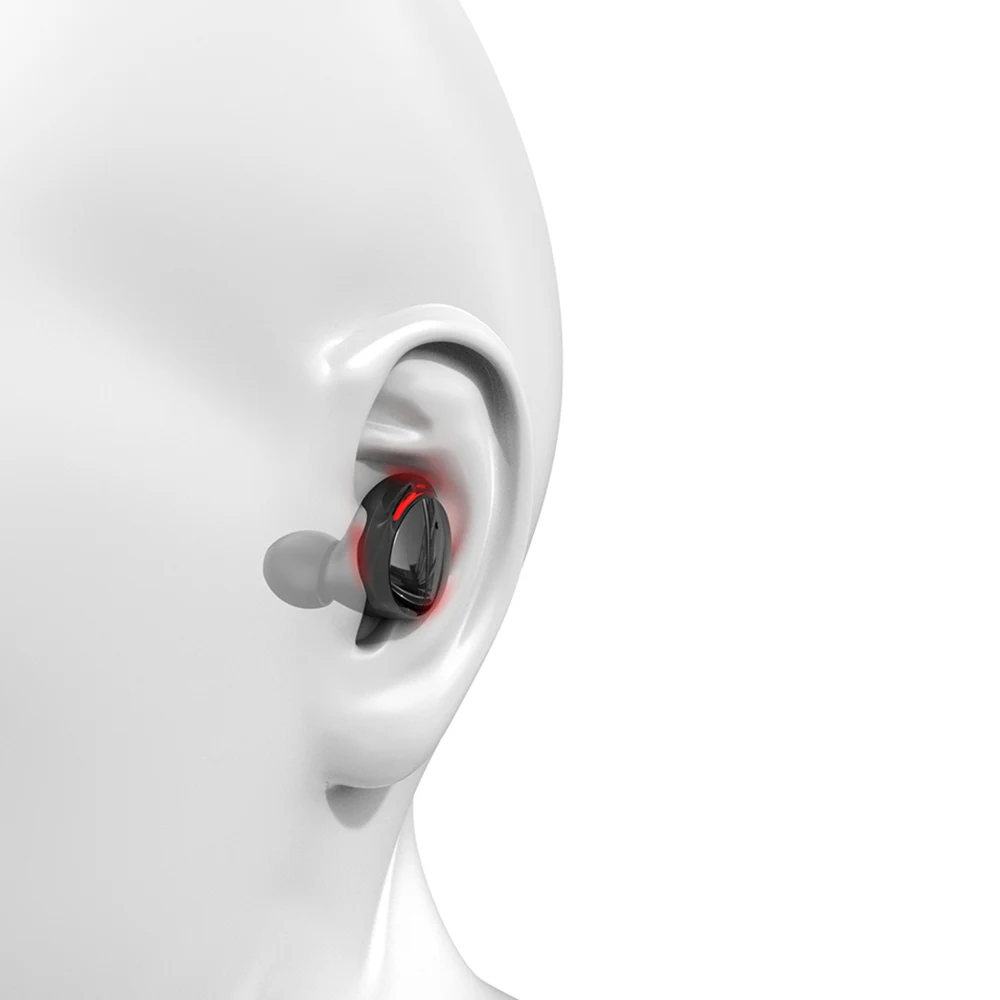 TWS T8 Bluetooth 5,0, настоящие беспроводные наушники, наушники-вкладыши, глубокий бас, стерео, IPX6, водонепроницаемая Спортивная гарнитура