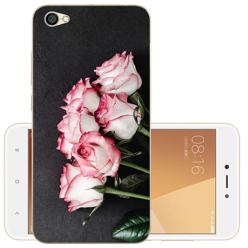 Чехол для Conque Xiaomi Redmi Note 5A термополиуретановый Мягкий силиконовый чехол с принтом