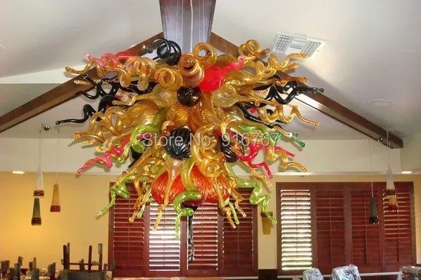 

Free Shipping UL/CE 110v/220v LED Bulb Hanging Handicraft Lamp Venetian Murano Chandelier
