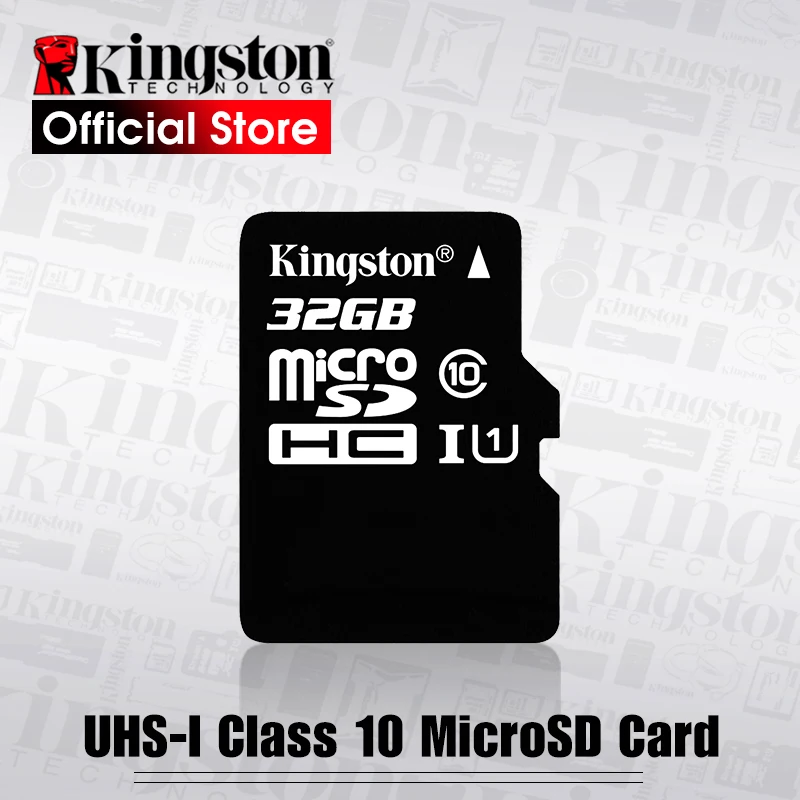 Карта памяти Micro SD Kingston класс 10 32 ГБ 16 64 128 8 SDHC SDXC TF-карта для смартфона | Компьютеры