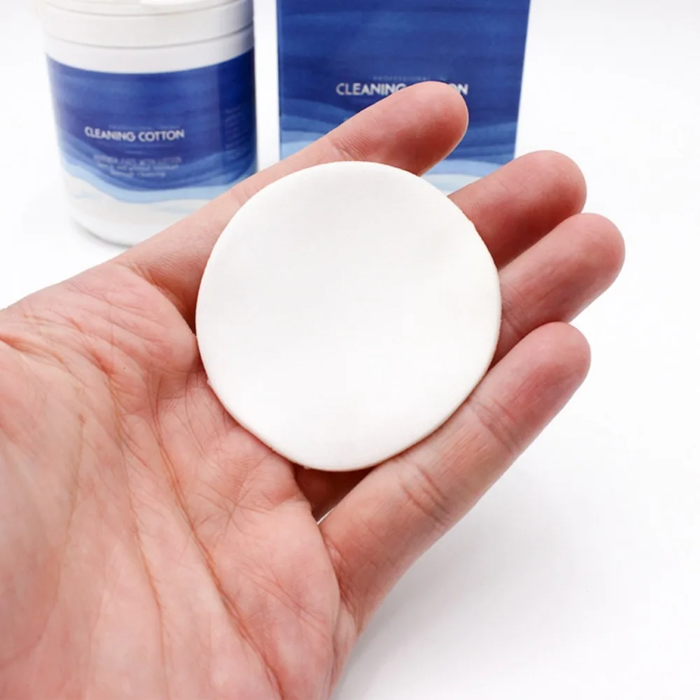 Чистящие хлопковые салфетки для глубокой очистки кожи лица удаление макияжа