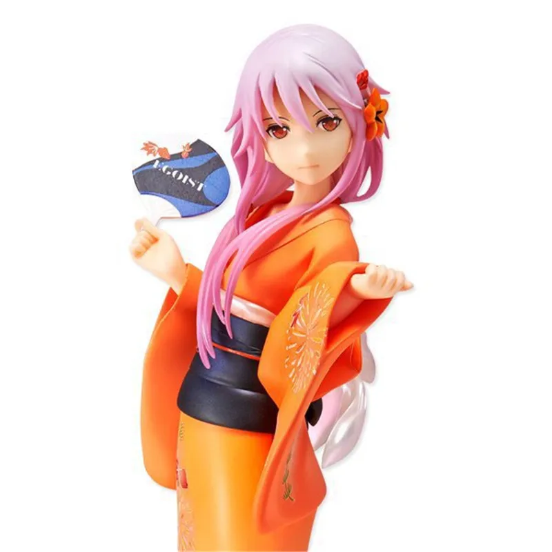 2017 Guilty Crown Yuzuriha Inori в кимоно фигурки модель игрушки куклы Brinquedos подарок 20 см|guilty