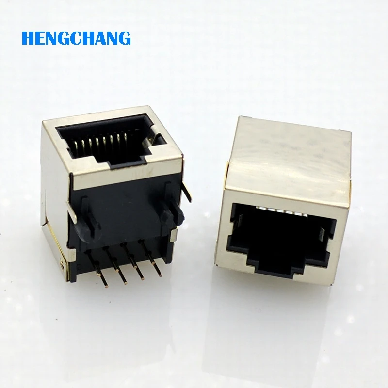RJ45 Connector Socket PCB Mounting Network Adapter For Ethernet Data Transfer | Обустройство дома