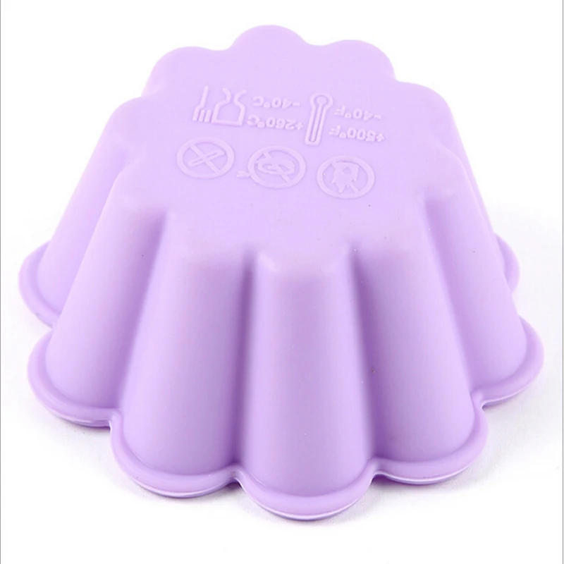 4 шт. силиконовая форма для маффинов 7 см | Дом и сад