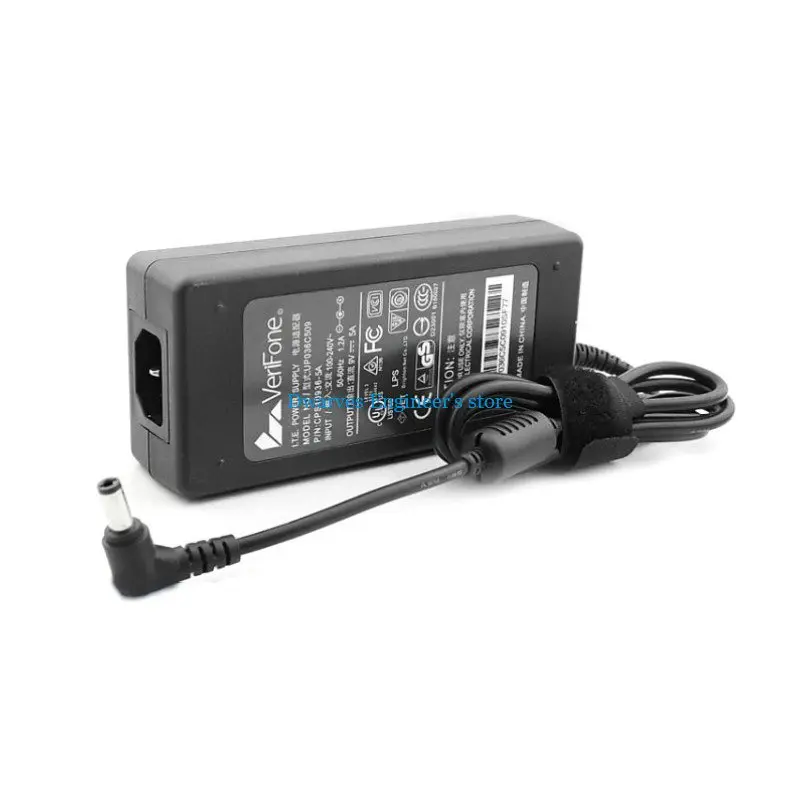 Подлинное UP036C509 CPS10936 5A 9 В 45 Вт Зарядное устройство для ноутбука VERIFONE адаптер