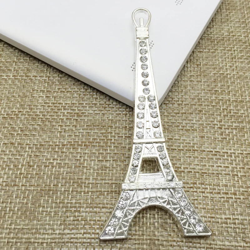 50 шт. подвески в Париже Кристалл Стразы Пряжка кнопка для свадьбы невесты заколка