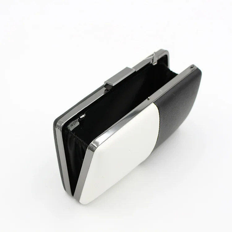 Новинка 2019 Женская сумочка черная и белая вечерняя сумка вечерние сумки для