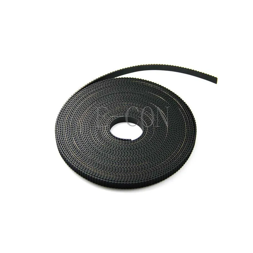 GT2 6mm открытый ремень ГРМ шириной 6 мм ремешок из стекловолокна и резины для 3D