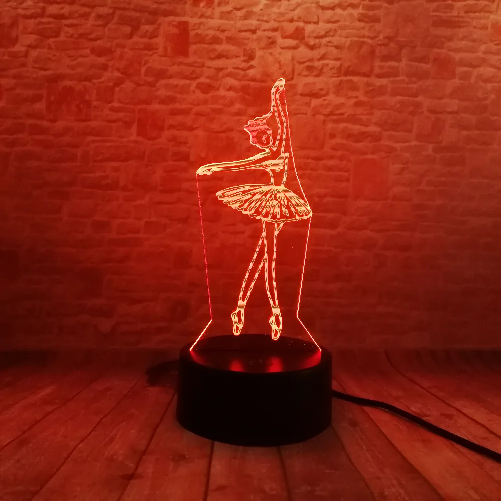 Luminaria элегантный балетный танцор для девочек Лебединое озеро 7 цветов