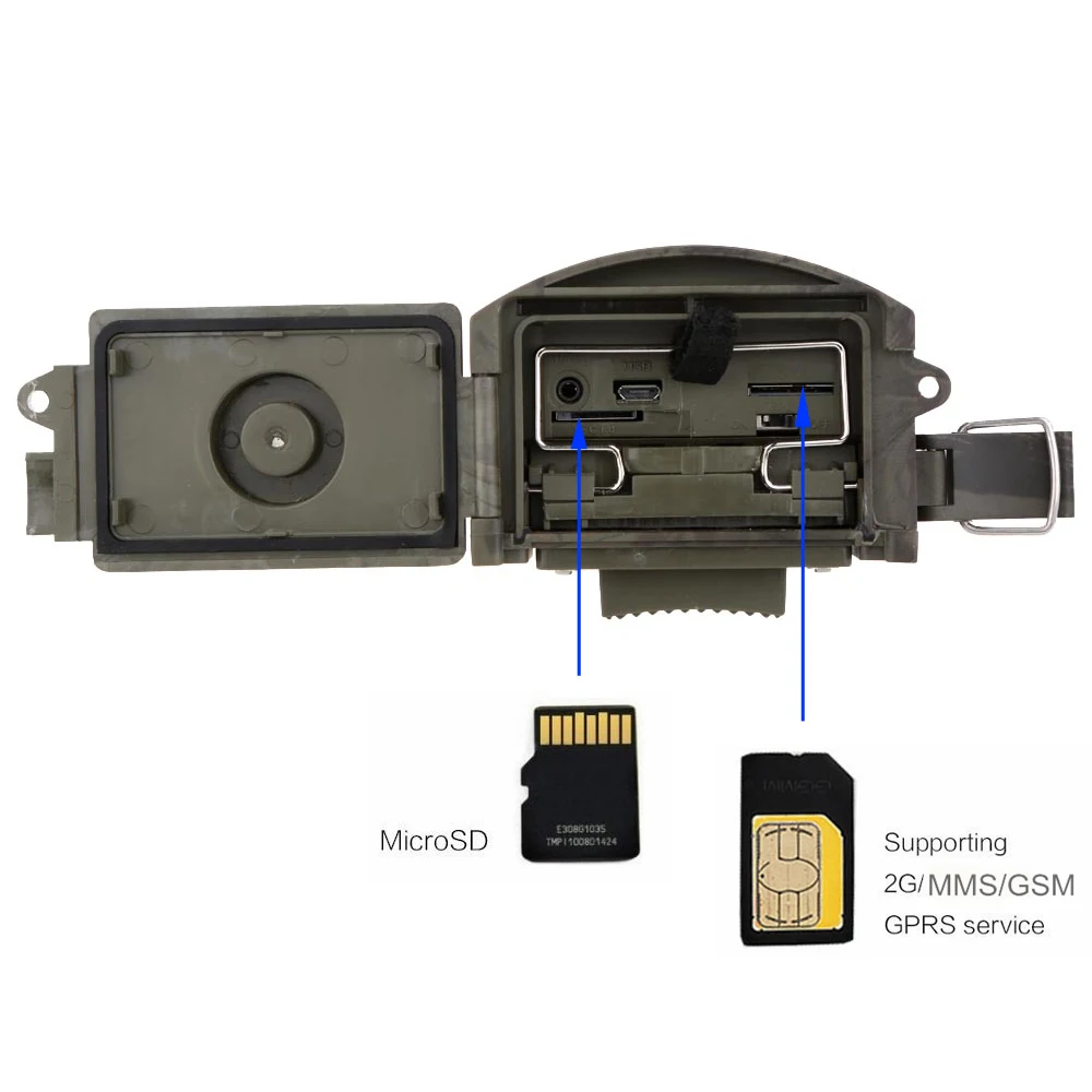 Lixada 2G HC300M охотничья камера GSM MMS 12MP 1080P фото ловушки игровая ночное видение дикая