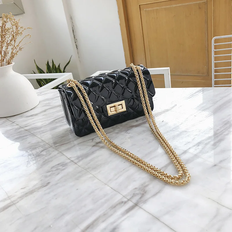 2019 г. новые женские сумка с решетчатым узором из искусственной кожи Сумка